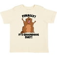 thumbnail image 3 of Inktastic Finally It's Groundhog Day Boys or Girls Toddler T-Shirt, 3 of 5
