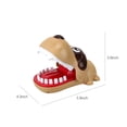thumbnail image 3 of Juguetes Para Niño Juguete de plástico para morder los dedos, con forma de dinosaurio, perro e hipopótamo, juguete interactivo de escritorio para fiestas en casa. Juguetes Para Bebe 1 Año, 3 of 8