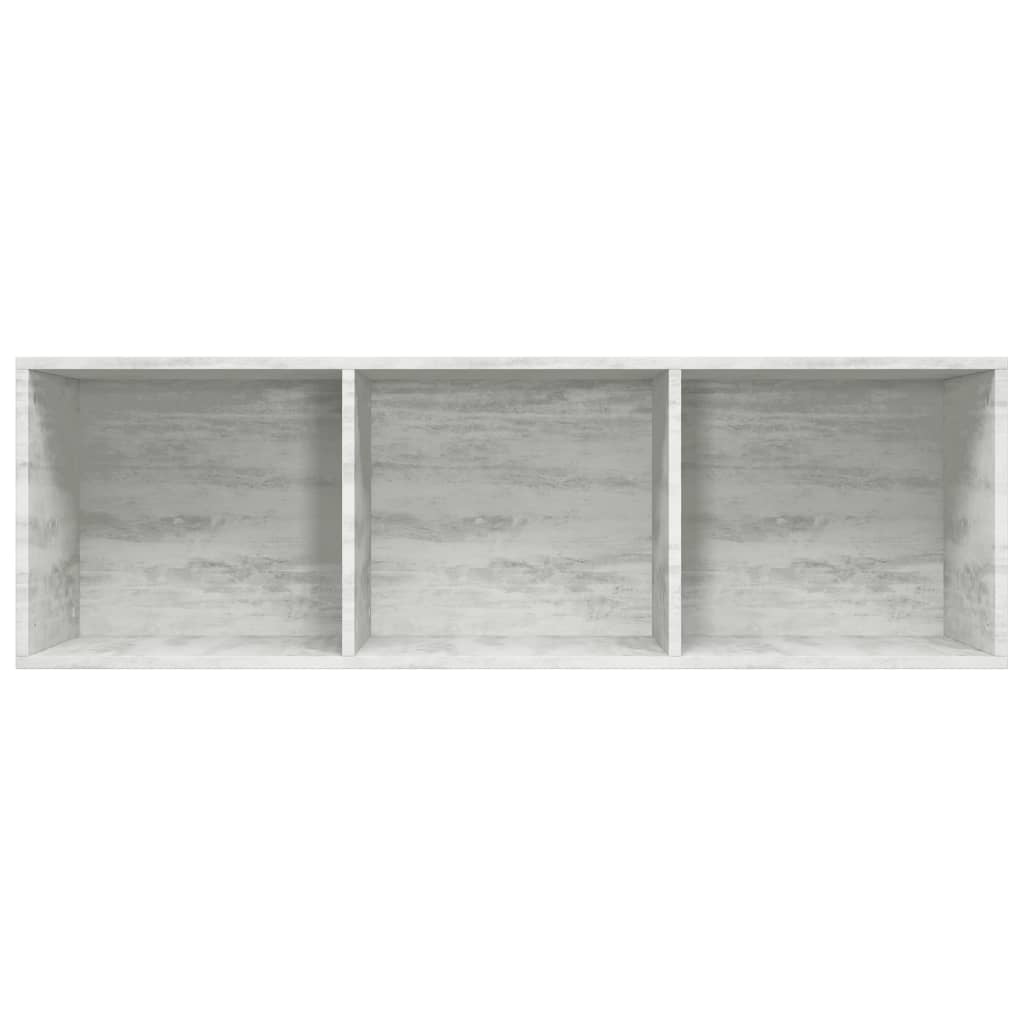 Kepooman 14" Modern 3-Tier Vertical Storage Bookcase for Office Living Room Bedroom, Grey
