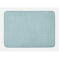 thumbnail image 1 of Abstract Geometry Bath Mat, Repetitive Clouds Hearts in Minimalistic Tones Illustration, Plush Bathroom Decor Mat with Non Slip Backing, 29.5" X 17.5", Pale Cadet Blue Coral, by Ambesonne, 1 of 2