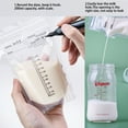 thumbnail image 3 of LNGOOR Breast Milk Collection Set--2 Pcs Breast Milk Collectors for Breastfeeding Moms,Soft Flexible Silicone Breast Shells With 30 Pcs Breastmilk Storage Bags, 3 of 6