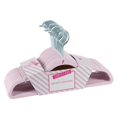 thumbnail image 1 of Simplify Blush 3224- Cintres en Velours pour Enfants&44; Blush - Pack de 25, 1 of 1