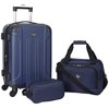 Sky+ Luggage Set, Navy Blue, 3 Piece