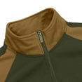 thumbnail image 5 of Maqroz Mens Two Piece Tracksuit Matching Sets Colorblock Full Zip Up Jackets Tapered Jogger Sweatpants Casual Athletic Activewear Suits Basic Sweatsuits for Gym Workouts, 5 of 8