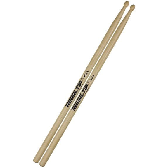 Pair Regal Tip 207R Classic Series Hickory//Wood 7A Drum Set//Kit Drumstick