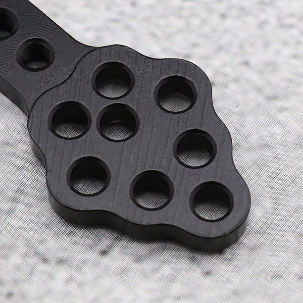 Rc Car Shock Absorber Mount Shock Absorber Mount Ajustar ángulo de altura (4 piezas, negro)