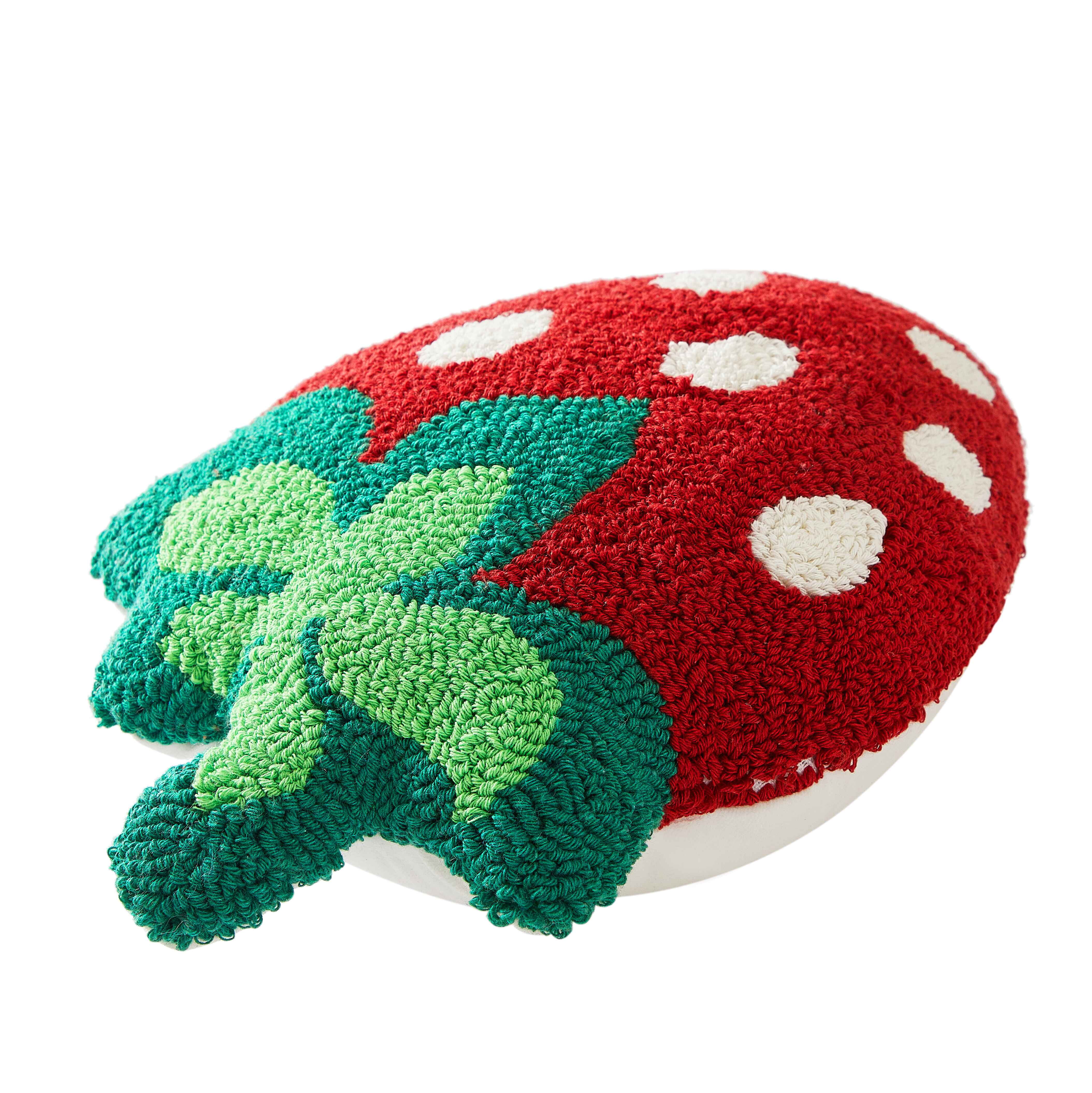 Mainstays Strawberry Shaped Decorative Throw Pillow for Teens/Adults – 17" x 12"