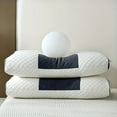 thumbnail image 4 of Pillow for Sleep Apnea, Deep Sleep Pillow, Sleep Apnea Pillow, Ergonomic Pillow for Neck and Shoulder, Pillow for Side, Back, Stomach Sleepers(2 PC), 4 of 5