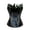 Black, variant on Corsets for Women Overbust Bustiers Top Plus Size Lingerie Embroidery Peacock Nobility Feather Burlesque Blue XS