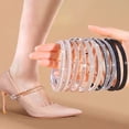 thumbnail image 2 of Ankle Holding Loose Anti-skid Bundle Laces Tie Straps Band Women Rhinestone Shoelaces Free Triangle Bundle High Heels Shoe Belt, 2 of 12