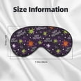 thumbnail image 5 of Fuzoiu Halloween Print Sleep Masks,Eye Masks with Adjustable Strap for Sleeping,Night Eye Shade for Women Men,Eye Cover for Full Night's Sleep, Travel and Nap, 5 of 7