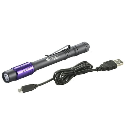 Streamlight Stylus Pro Led - Streamlight Stylus Pro USB UV Ultraviolet LED Compact Penlight/Flashlight - 66149