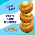 thumbnail image 2 of Little Bites Party Cake Muffins, 10 packs, Cake and Sprinkles Mini Muffins, 16.5 oz Multipack ( 2 Box ), 2 of 8