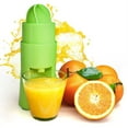thumbnail image 2 of Vikakiooze Plastic Multifunctional Hand Juicer, Fruit, Lemon, Small Juicer, Manual Juicer (Green), 2 of 8