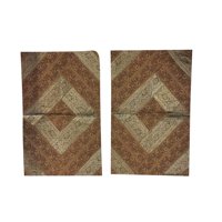 Mogul Decorative Toss Pillow Sham Vintage Silk Sari Indian Patchwork Pillow Cover Home Decor 30 " x 20"