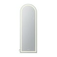 thumbnail image 5 of Impressions Vanity Stage Lite Arch Full Length Vanity Mirror with Lights (Silver), 5 of 5