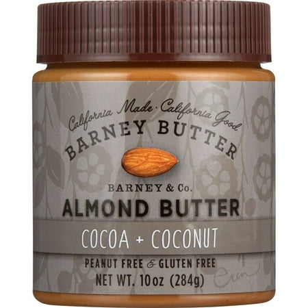 Almond Coconut Butter - Barney Butter Cocoa + Coconut Almond Butter, 10 Oz (Pack Of 6)