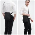 thumbnail image 3 of Tinyat Mens Messenger Bags Small Shoulder Sling Bags Crossbody Bags for Outdoor Work Business Black, 3 of 7