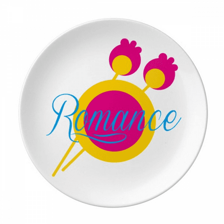 

Lovers Love Eternal Romance Plate Decorative Porcelain Salver Tableware Dinner Dish