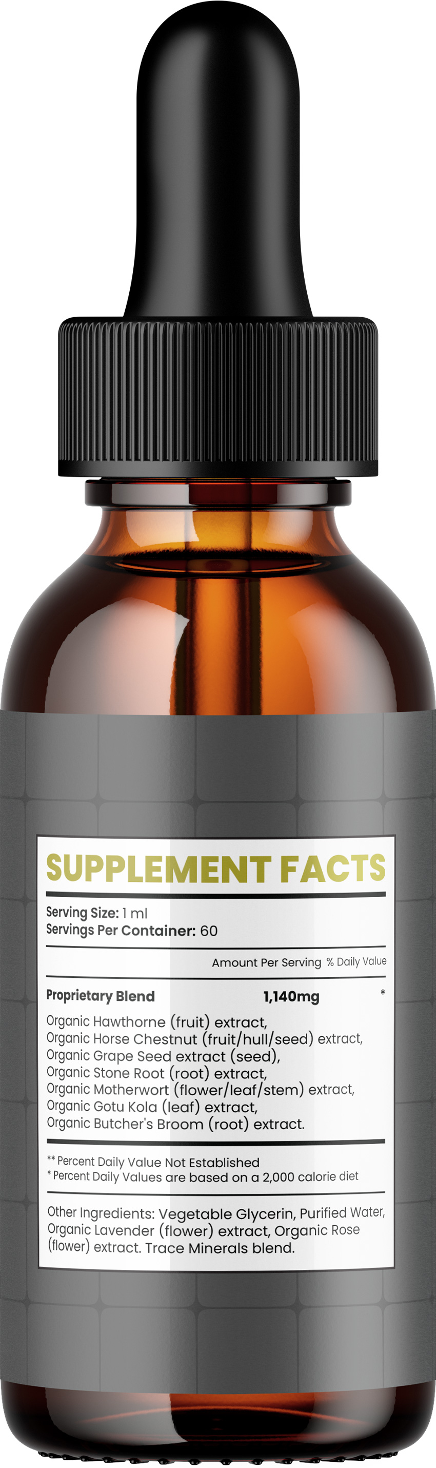 Folifix Liquid Drops – Folifix Hair Supplements Healthy Organic Support, 5 Pack, 5 Month Supply