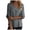 Grey, variant on Ymyiu Short Blouses for Women Womens Square Neck Button Blouse Dressy Casual Asymmetrical Tunic Tops Size S(Sky Blue, S)