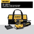 thumbnail image 3 of Lijadora de palma DEWALT DWE6411K, 1/4 hoja, 14.000 OPM, 2,3 A, 3 of 9