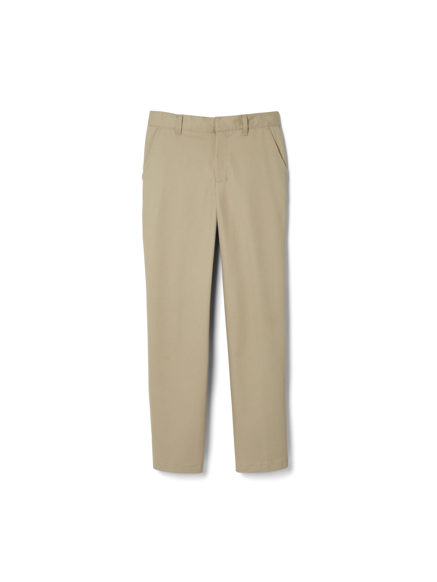 Khaki 16 French Toast Big Boys Wrinkle No More Relaxed Fit Pants 