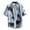 Dark Blue, variant on JLFKNG Summer Shirts For Men Breathable Ice Silk Shirts Fashion Printed Short Sleeve Buttons Up Shirt Tops Breathable Loose Fit Lounge Clothing Fot Men