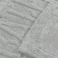 thumbnail image 3 of Veria 2 Piece Bath Mat with BATH Sculpted Details, The Urban Port, Gray- Saltoro Sherpi, 3 of 5