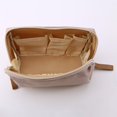 thumbnail image 4 of Bolsa de maquillaje para mujer, linda bolsa de maquillaje de concha, porta brochas, bolsa con cremallera, caja de almacenamiento de viaje, bolsa de artículos de tocador portátil, 4 of 5