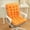 Orange/A, variant on Clearance! Plush office chair cushion,One-piece office chair back cushion for back,Desk chair cushion with tie,Non slip seat cushion,Fit desk chair cushion for long sitting 33x18inches Blue