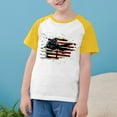 thumbnail image 2 of OKSALE American Flag T Shirts for Boys Size 8 All America Girls Shirt Retro USA Flags Graphic Tees 4th of July Patriot T-Shirt Summer Short Sleeve Tee Tops, 2 of 8