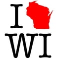 thumbnail image 2 of CafePress - I Love WI Wisconsin Mug - 11 oz Ceramic Mug - Novelty Coffee Tea Cup, 2 of 4