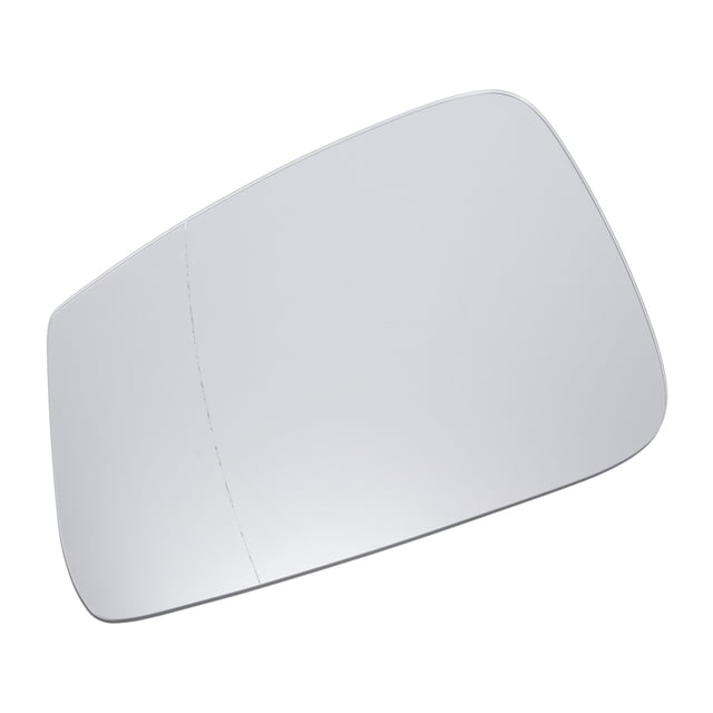 Reemplazo de vidrio de espejo retrovisor del lado izquierdo del conductor, vidrio calefaccionado blanco con respaldo, adecuado para BMW Serie 1 F20