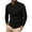 Black, variant on fheaev summer tank tops for men Man Long Sleeve Solid Color Round Neck Fashion Fallow Casual T-Shirt Tops