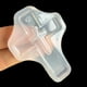 thumbnail image 4 of 4 piezas de silicona epoxi molde de cristal molde de pegamento colgante modelo de fabricación para el hogar DIY resina artesanal (blanco), 4 of 5
