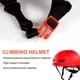 thumbnail image 4 of Greeniant Casco de escalada Buena estabilidad dimensional Disipación de calor efectiva portátil Sombreros a la deriva Múltiples colores Gorras Escalada rojo, 4 of 6