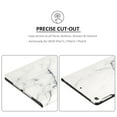 thumbnail image 4 of Marble Pattern Case for Apple iPad Mini 3 & iPad Mini 2 & iPad Mini (7.9 Inch) Tablet - TECH CIRCLE Slim Thin Lightweight Case with (Adjustable Stand) Protective Flip Cover (White Marble), 4 of 8