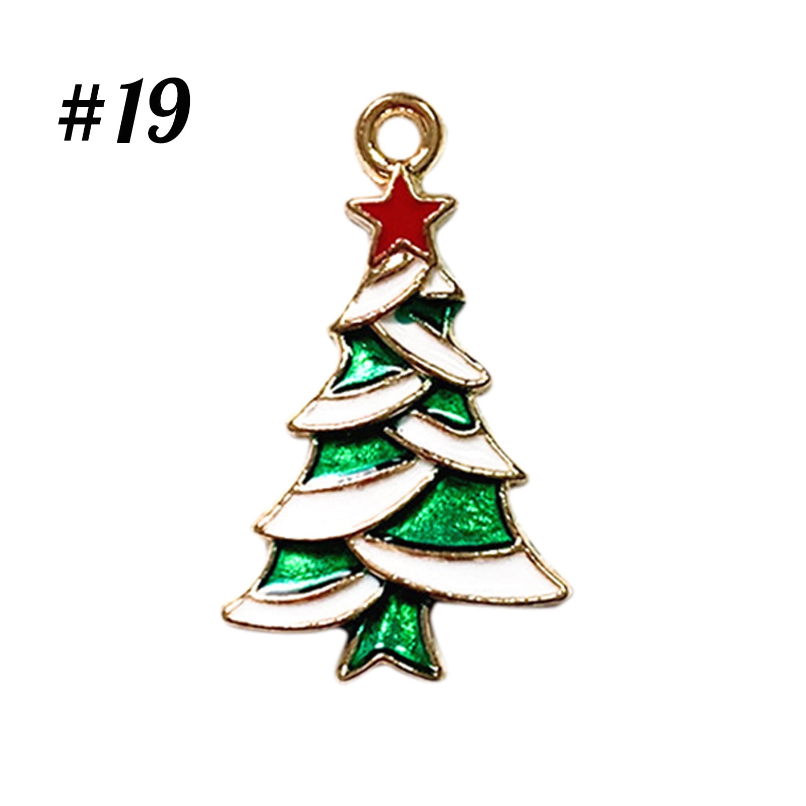 Charms for Bracelets and Necklaces Christmas Tree Charm