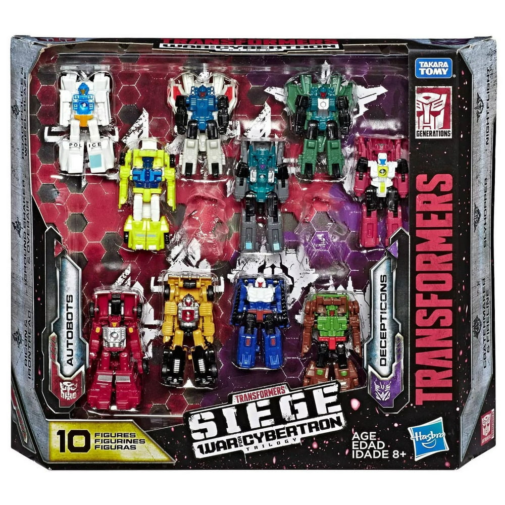 Transformers War for Cybertron Siege Autobots vs Decepticons Action