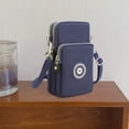thumbnail image 4 of Nylon Crossbody Sling Bag, Minimalist Travel Backpack with Adjustable Strap, Multi-Compartment Design for Phone, Wallet, and Essentials, Durable Outdoor Use, 4 of 7