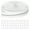White, variant on 19.7ft White Zippers Tape, EEEkit Nylon Zipper with 30pcs Metal Zipper Sliders for Sewing Crafting and Art Supplies