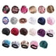 thumbnail image 4 of Capó de pelo de ancho de ancho de bronceado bufanda bufanda de dormir gorra de moda softness sombrero turbans cabeza cubierta de pelo envolturas para las mujeres durmiendo rosa sidaley AP008211-12, 4 of 6