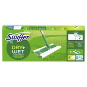 Swiffer Sweeper Dry + Wet Multi Sweeping Kit (1 Sweeper, 7 Dry Cloths, 3 Wet Cloths)