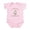 Petal Pink, variant on CafePress - Dimsum Body Suit - Baby Light Bodysuit, Size Newborn - 24 Months