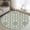 Sage Green, variant on Teal Green Area Rug 4'x6', Vintage Abstract Geometric Texture Washable Non-Slip Rugs, Low Pile Large Carpet for Living Room Bedroom Dining Room Kitchen Office Indoor Mat