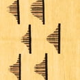 thumbnail image 1 of Ahgly Company Indoor Square Solid Brown Modern Area Rugs, 3' Square, 1 of 4