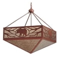 thumbnail image 4 of 30'Sq Lone Bear Inverted Pendant, Rust/Silver Mica - 121332, 4 of 5