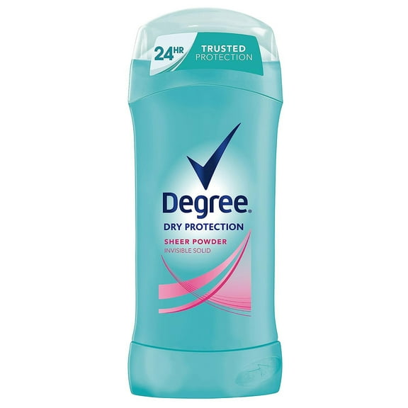 Degree Dry Protection Sheer Powder Invisible Solid Antiperspirant Deodorant 2.6 Oz