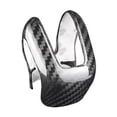thumbnail image 2 of ZS Carbon Fiber Car Gear Shift Knob Cover For Volvo XC60 XC90 S60 S90 V60 V90 Black, 2 of 3